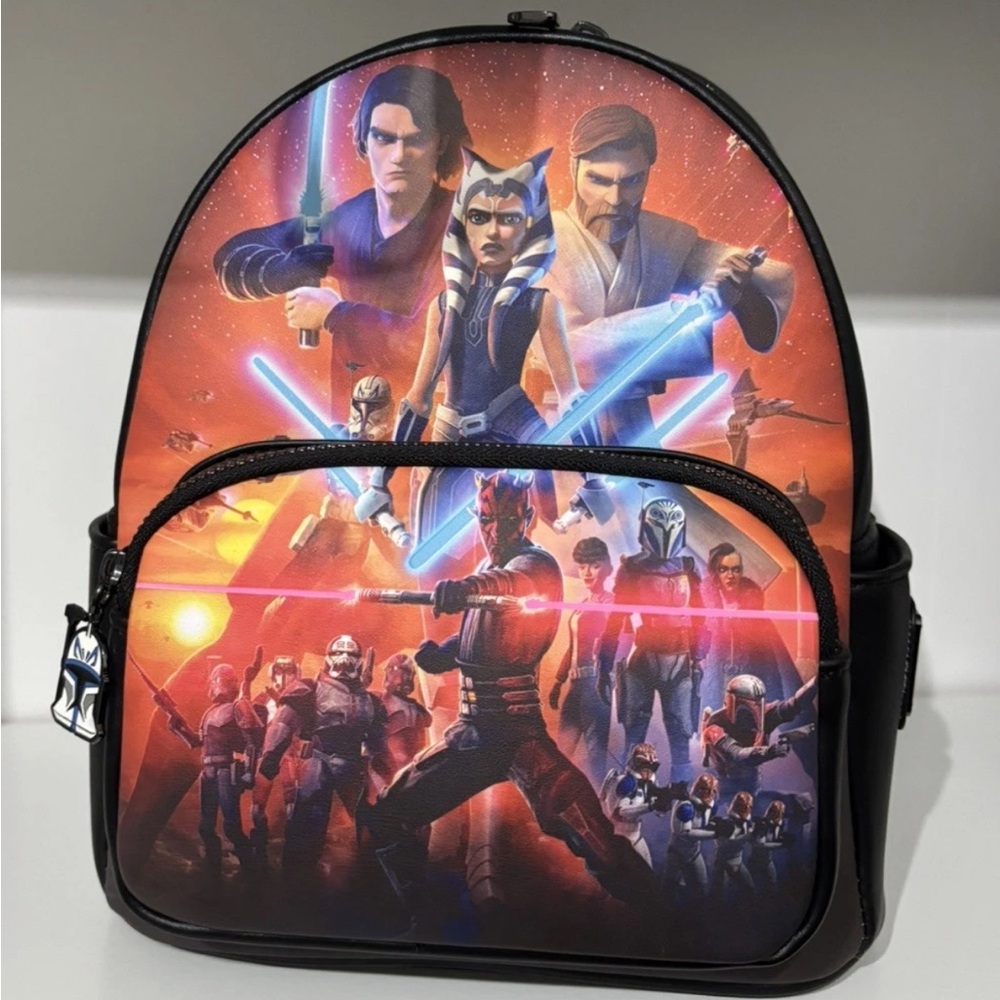 LOUNGEFLY Star Wars Clone Wars mini backpack